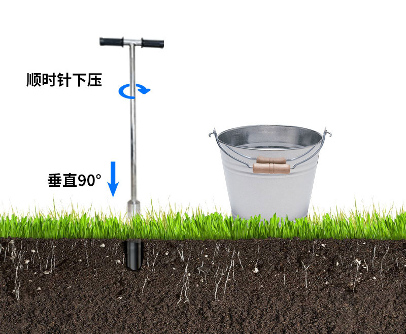 管式土壤水分記錄儀安裝方法1
